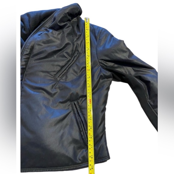 BCBGMAXAZRIA Black Short Puffer Jacket Size Extra Small - Picture 6 of 7